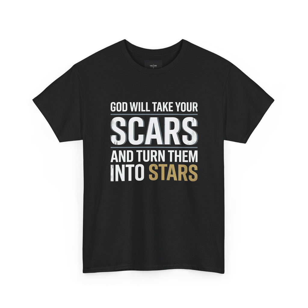God Will Turn Your Scars into Stars Tee