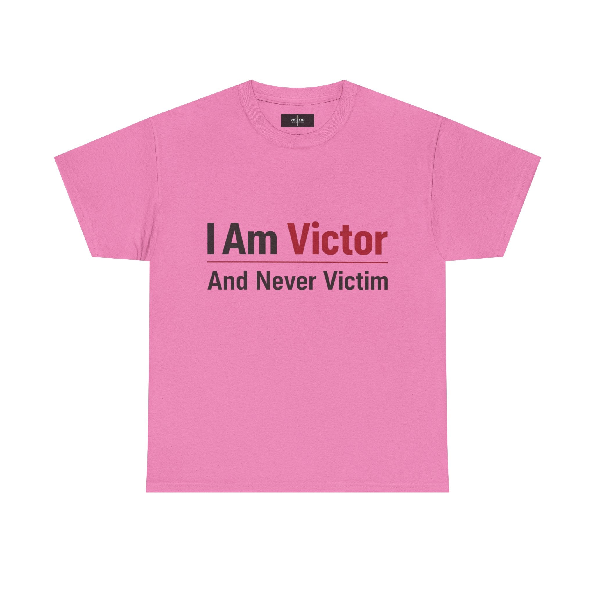Victor Sword Logo T-Shirt | Minimal Black Graphic Tee