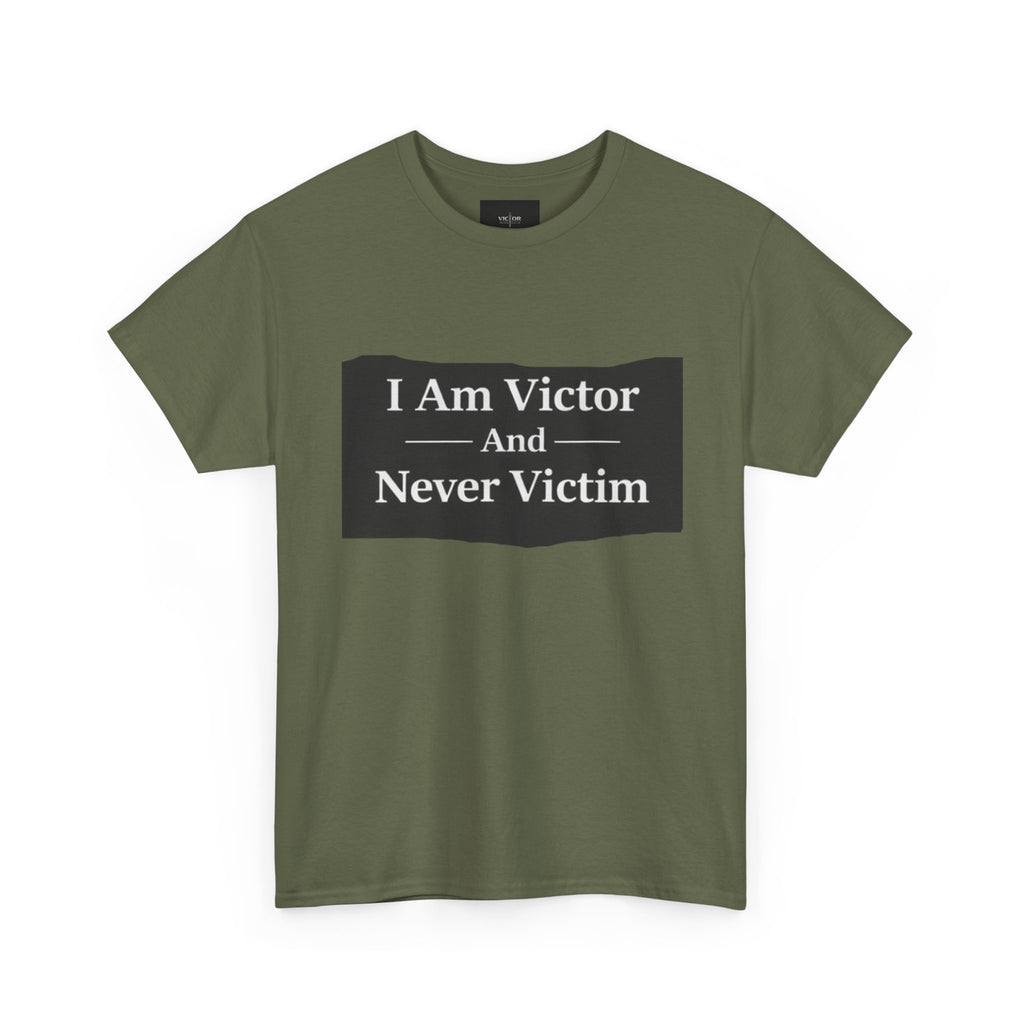 Victor Never Victim Tee