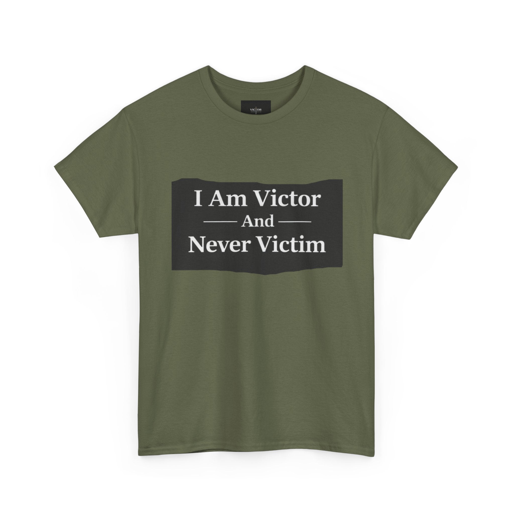 Victor Never Victim Tee