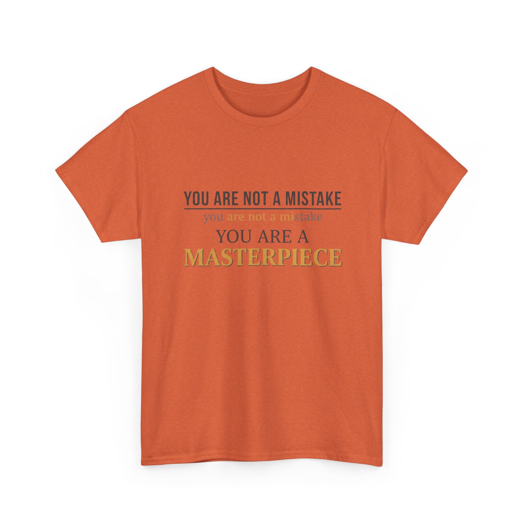 You Are Not A Mistake You Are A Masterpiece