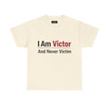Victor Sword Logo T-Shirt | Minimal Black Graphic Tee