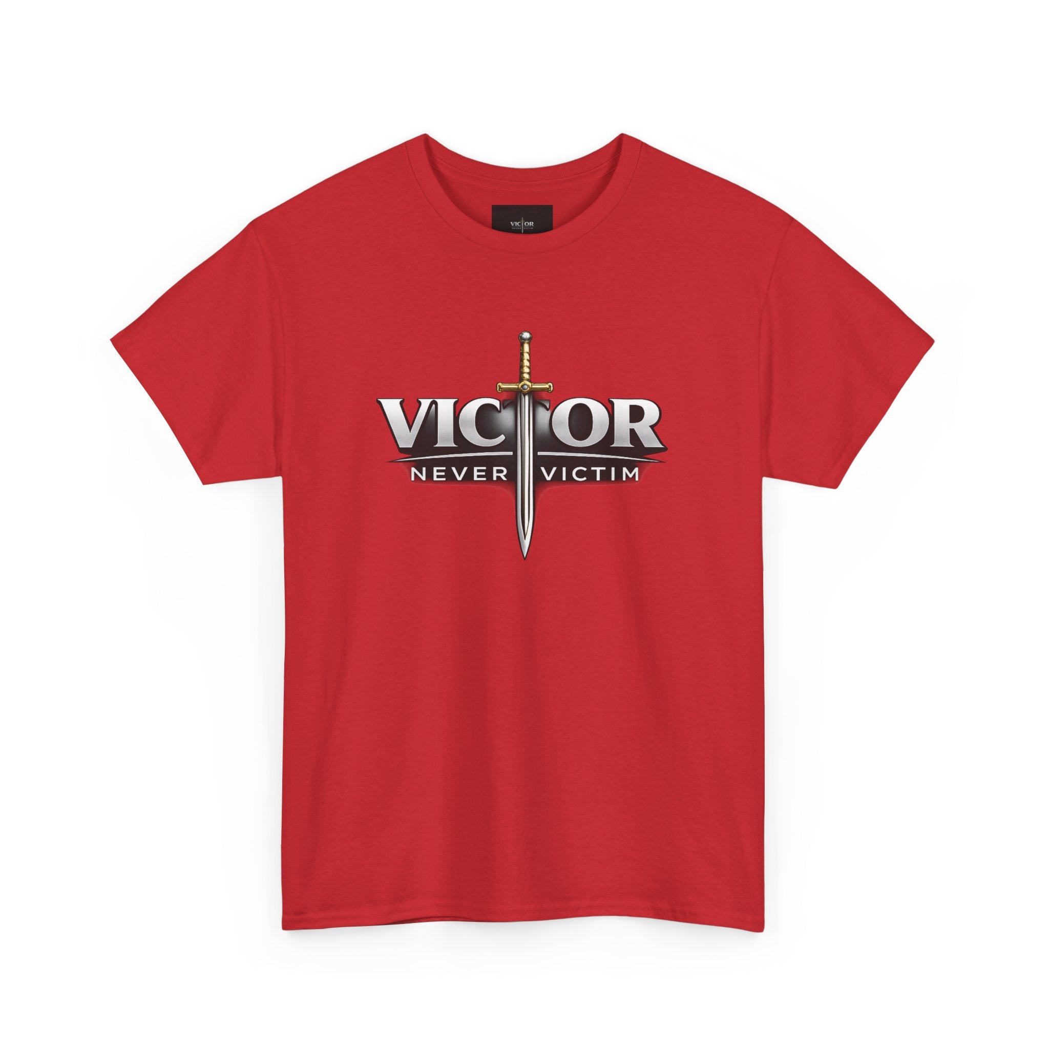 Victor Never Victim  Logo T‑Shirt — Walk in Victory!