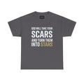 God Will Turn Your Scars into Stars Tee