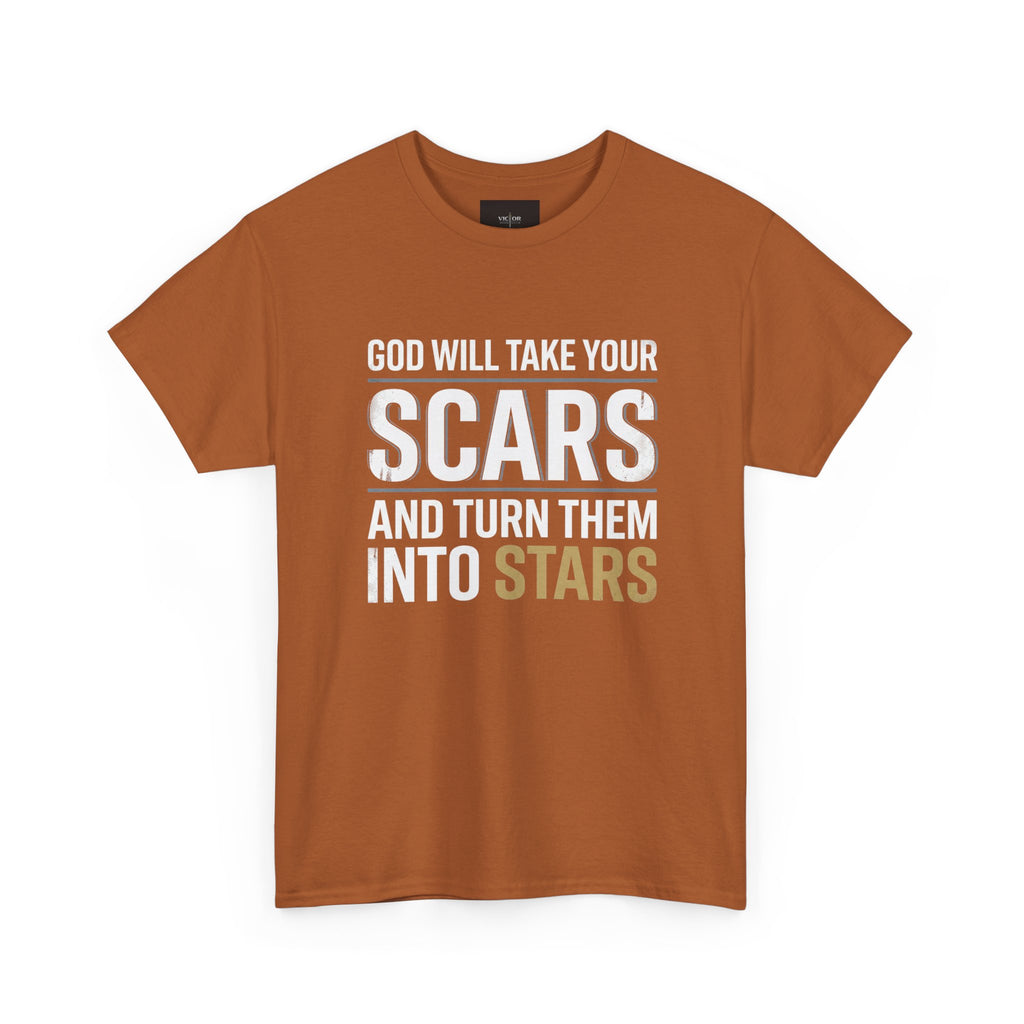 God Will Turn Your Scars into Stars Tee