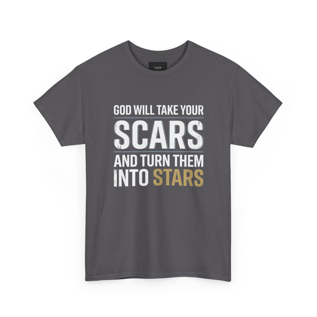 God Will Turn Your Scars into Stars Tee