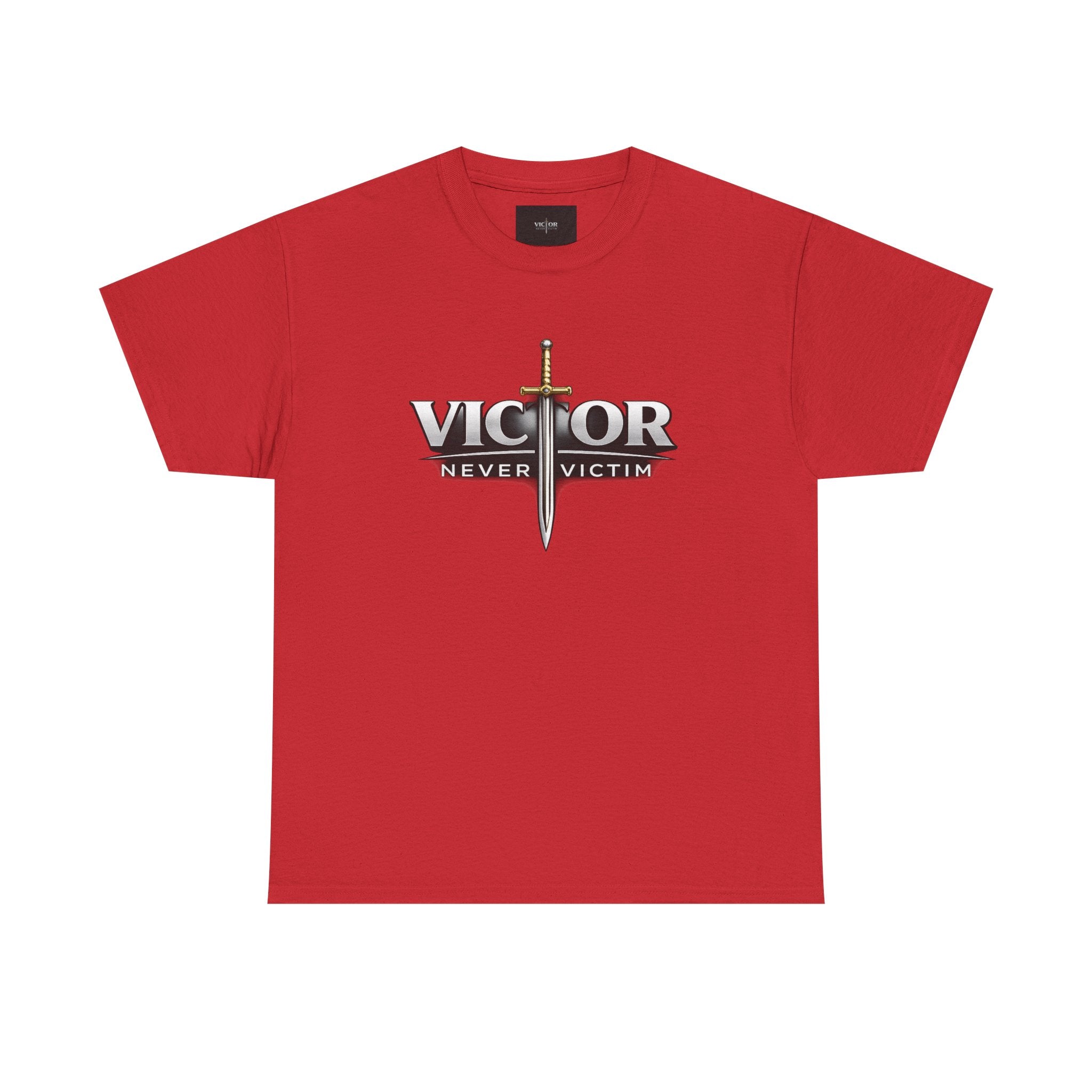 Victor Never Victim  Logo T‑Shirt — Walk in Victory!