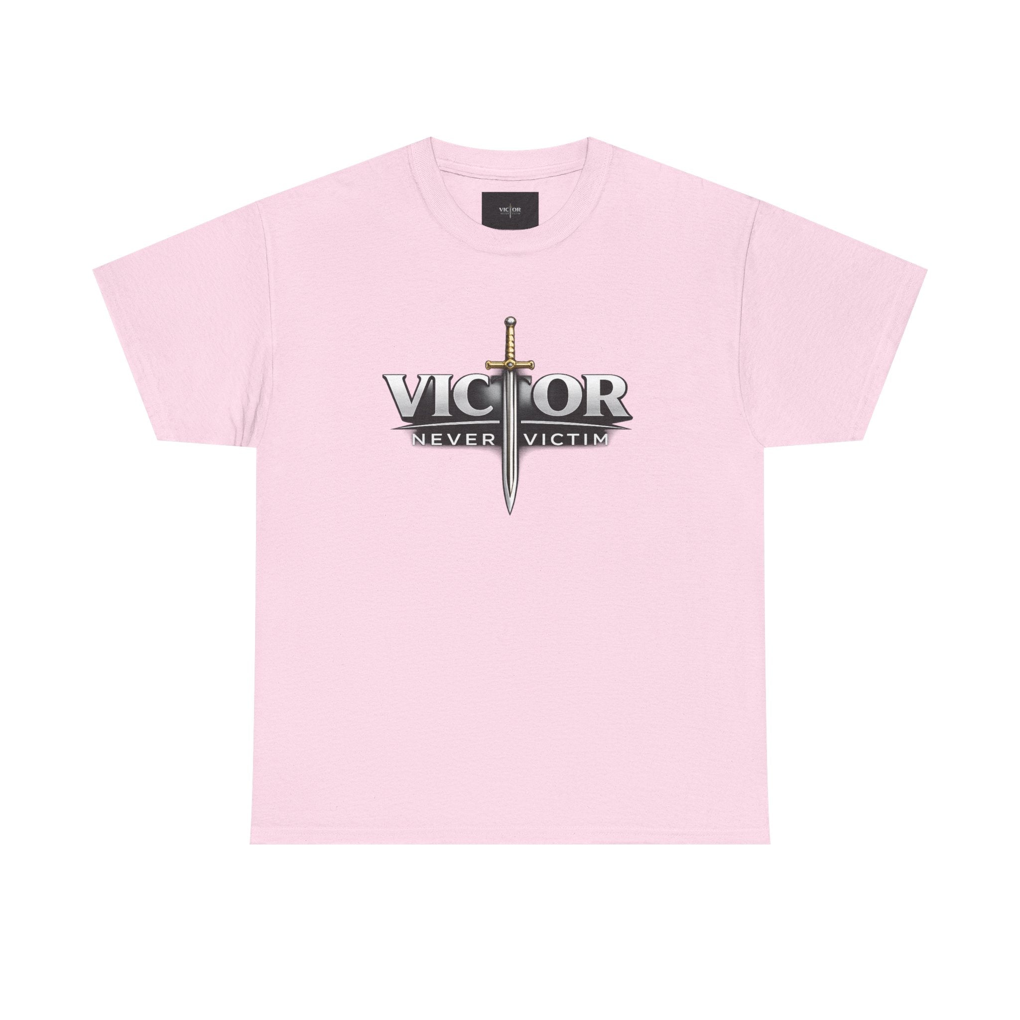 Victor Never Victim  Logo T‑Shirt — Walk in Victory!