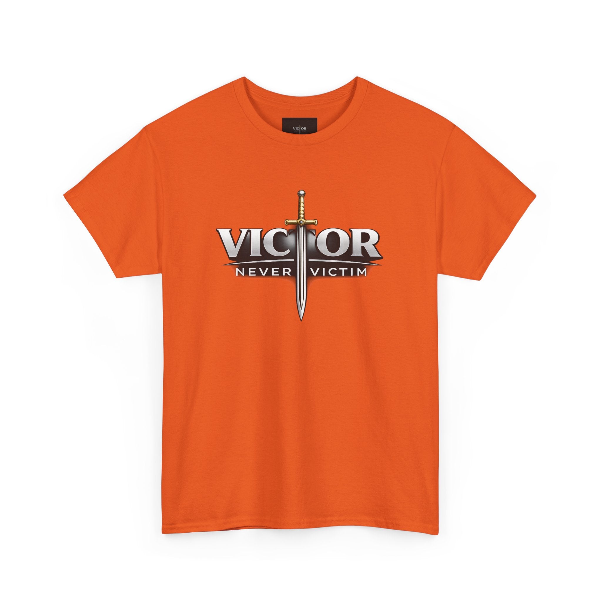 Victor Never Victim  Logo T‑Shirt — Walk in Victory!