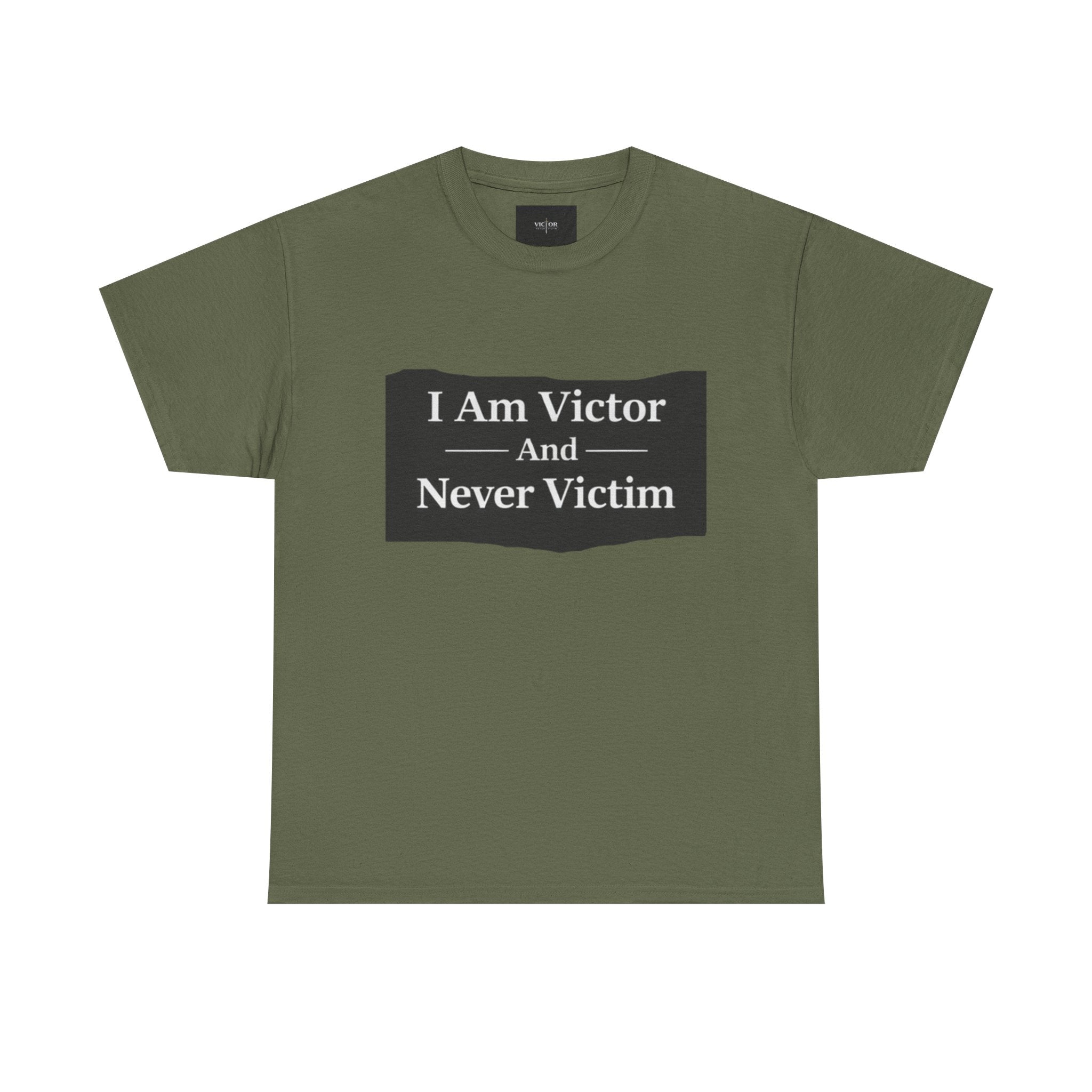 Victor Never Victim Tee