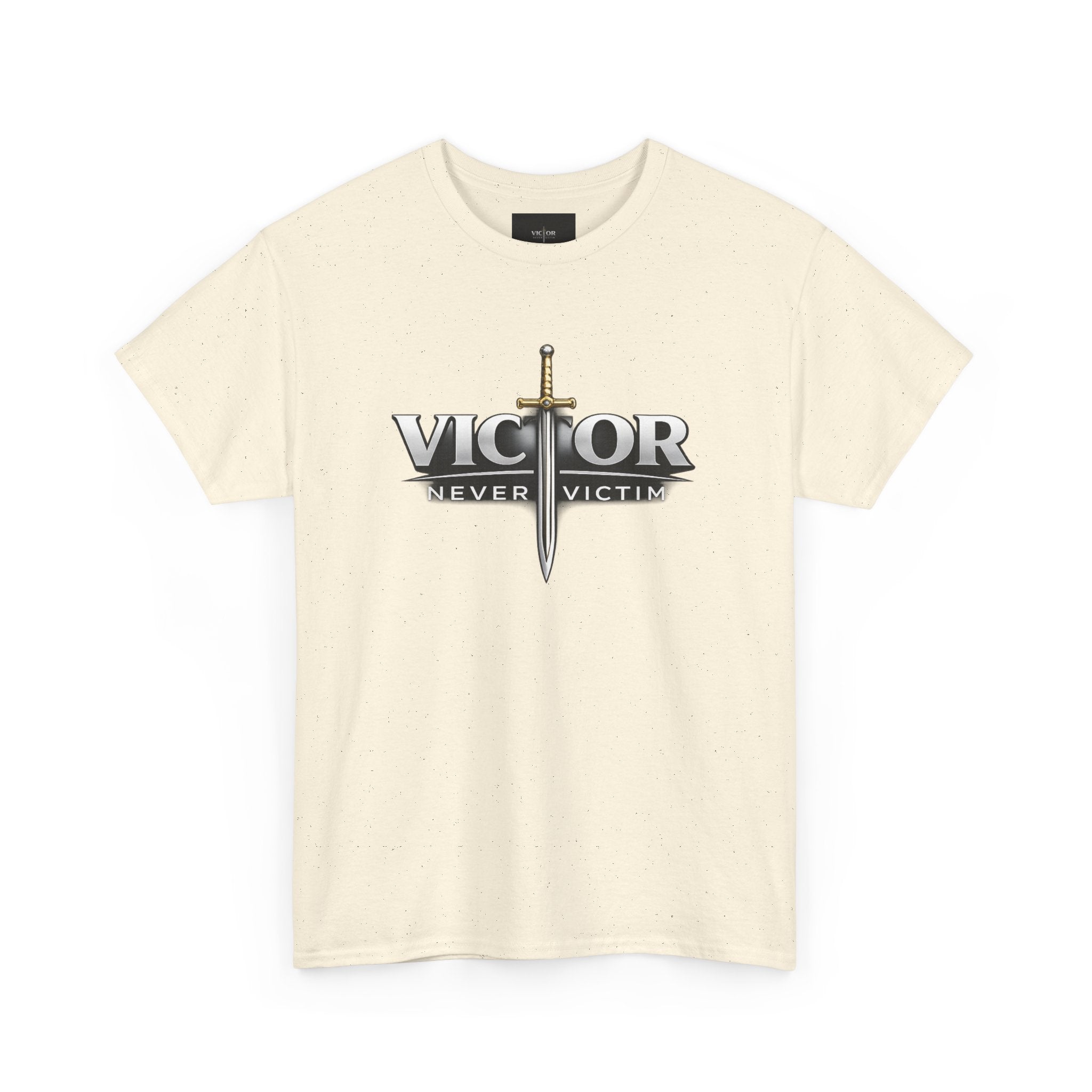 Victor Never Victim  Logo T‑Shirt — Walk in Victory!