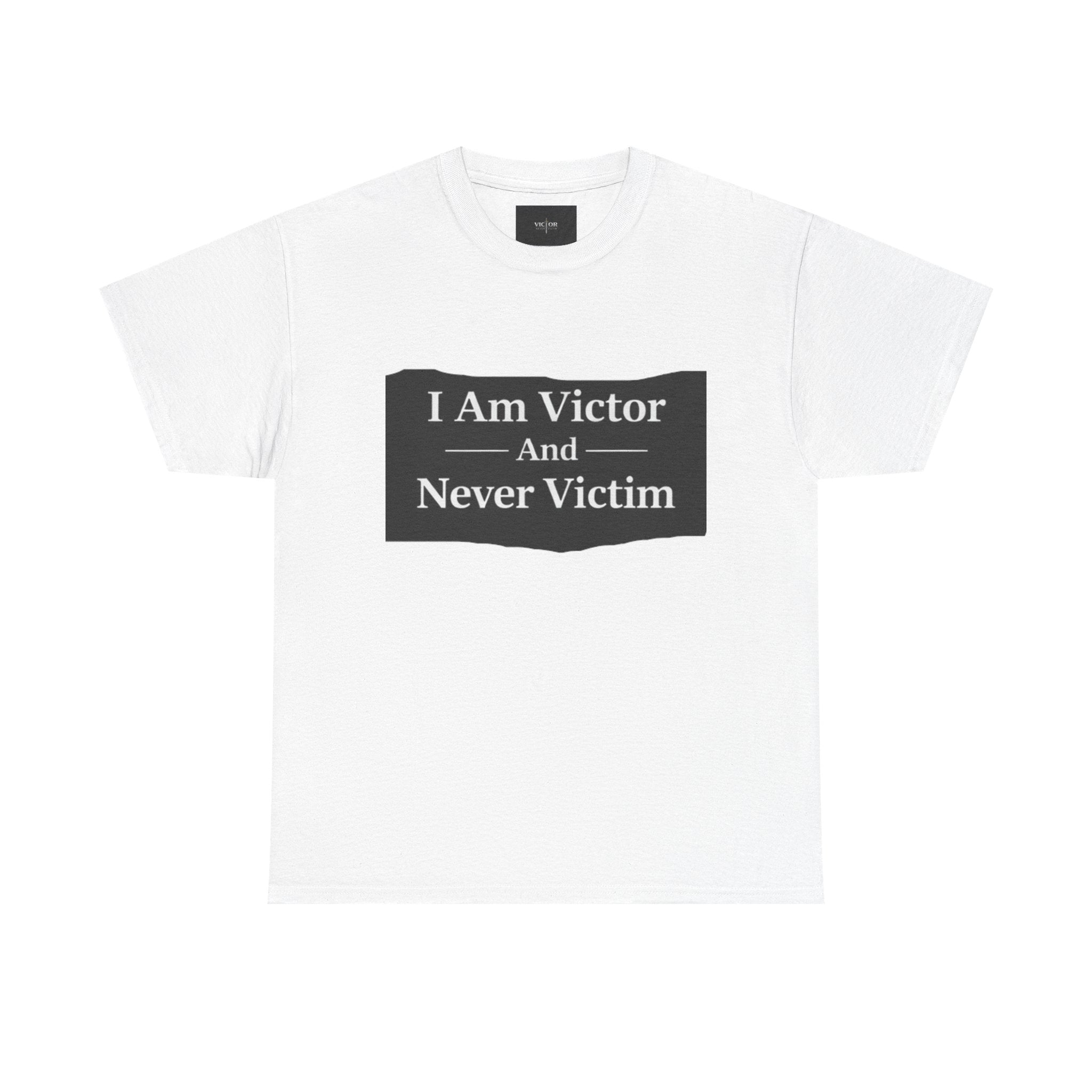 Victor Never Victim Tee