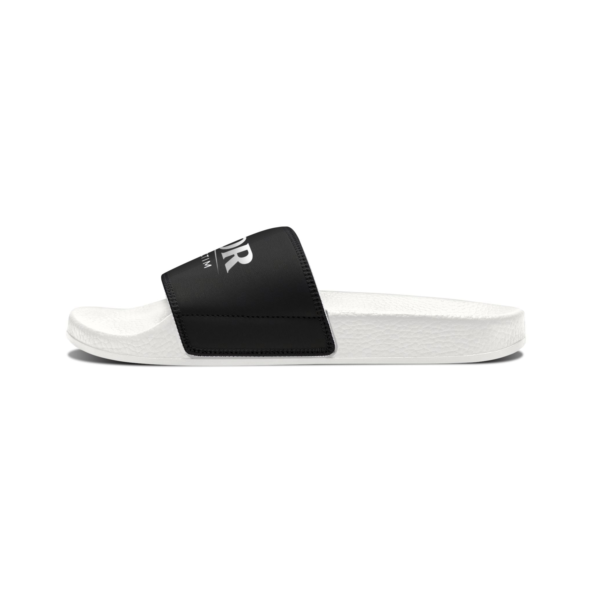 Victor Never Victim Sword Logo Slide Sandals | Men's Slides