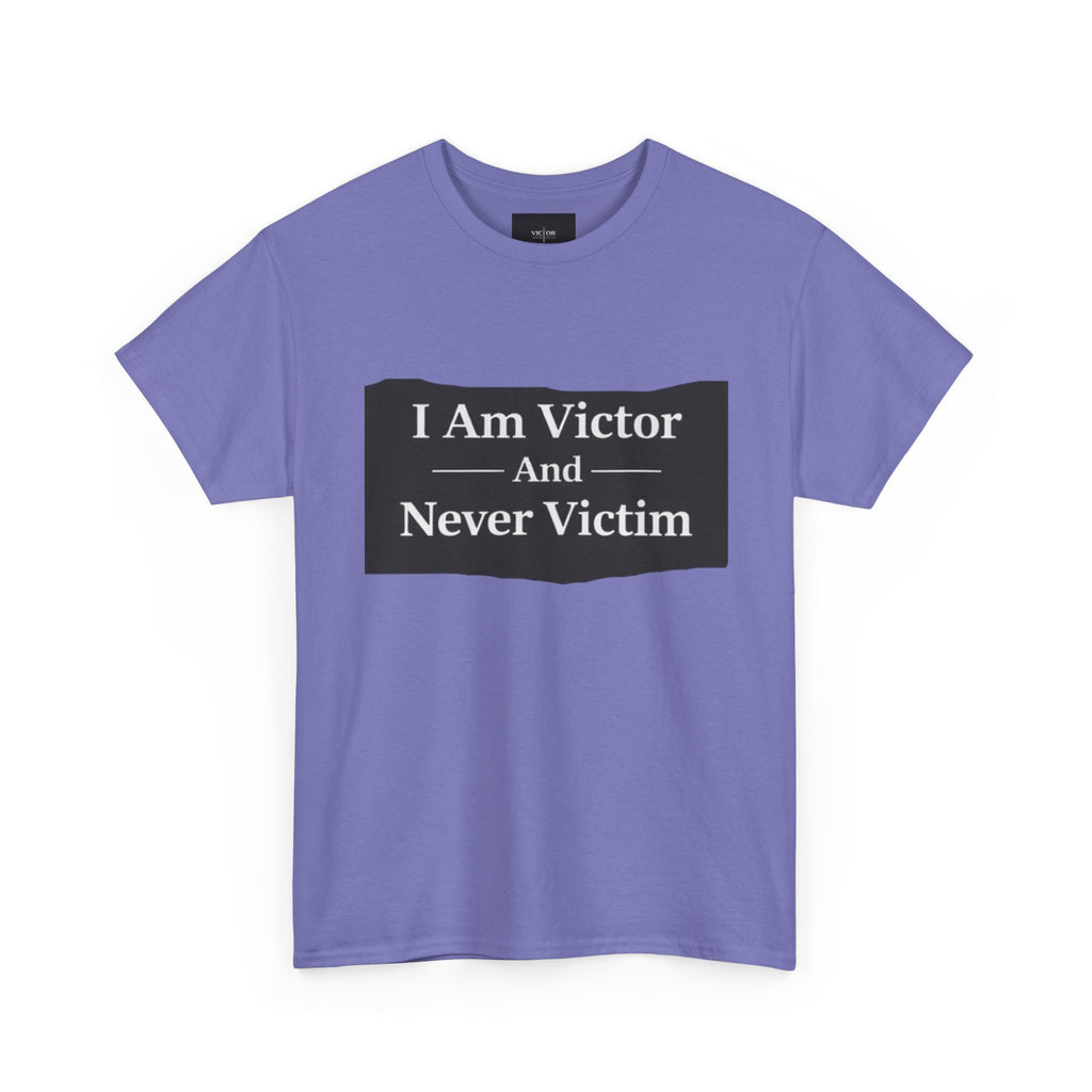 Victor Never Victim Tee
