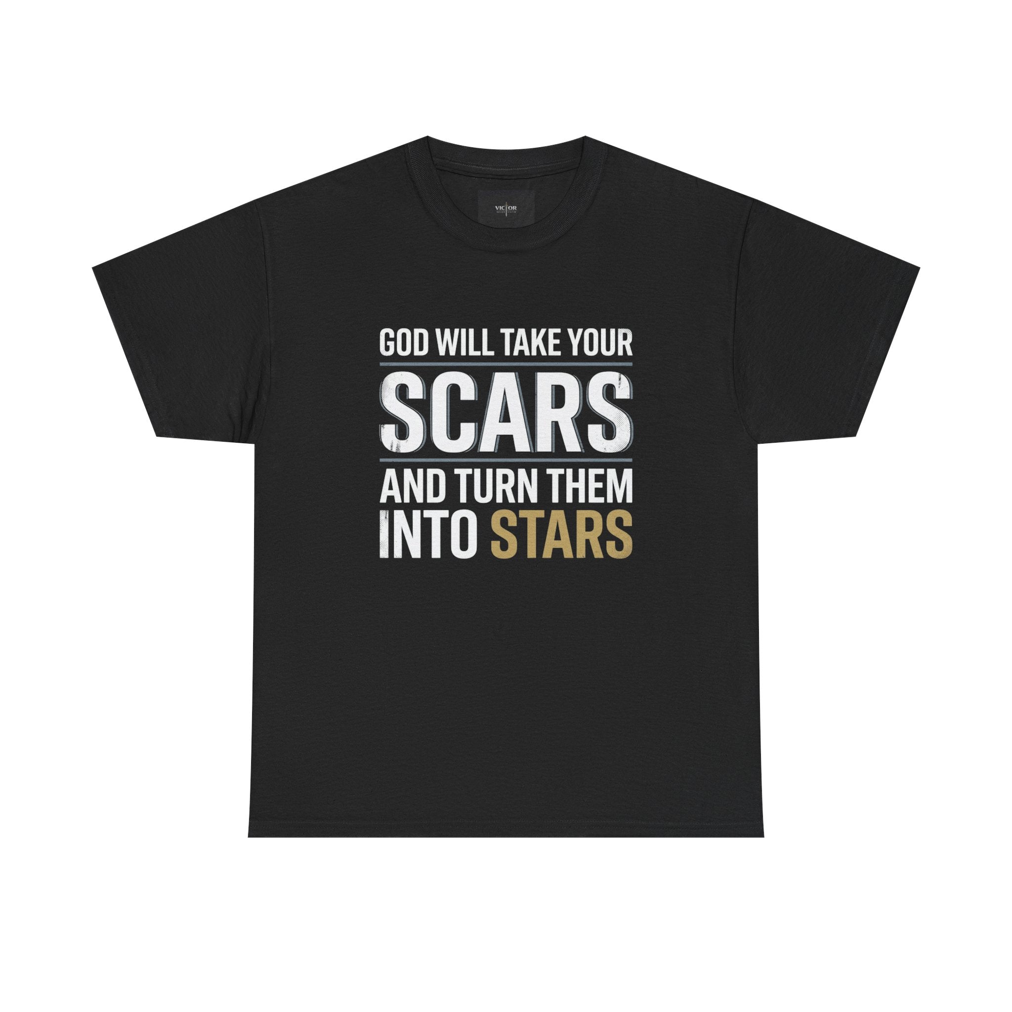 God Will Turn Your Scars into Stars Tee