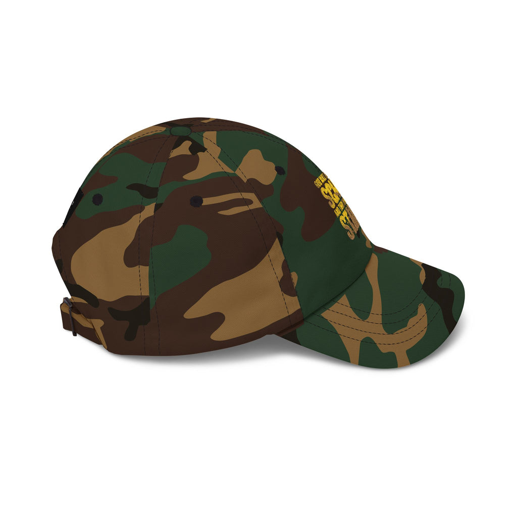 "Scars to Stars" Gold Foil Inspirational Hat
