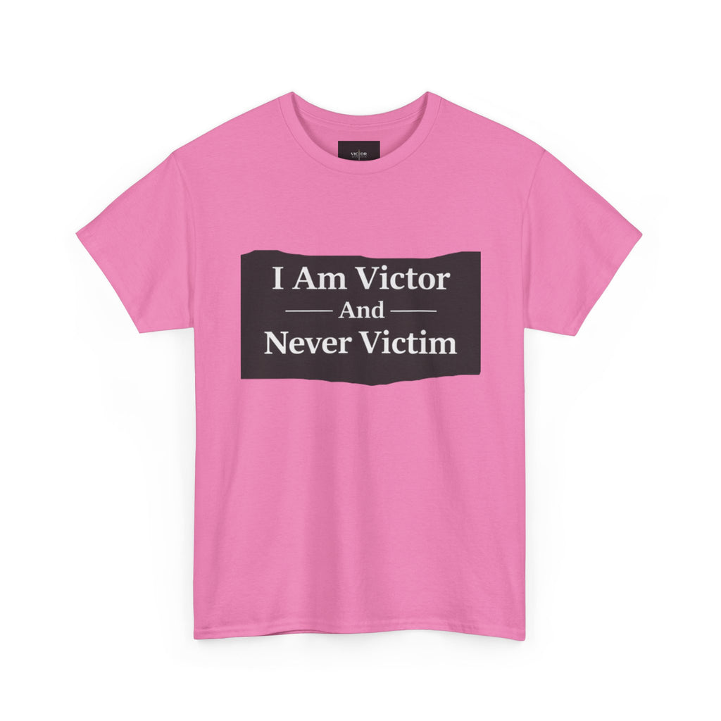Victor Never Victim Tee