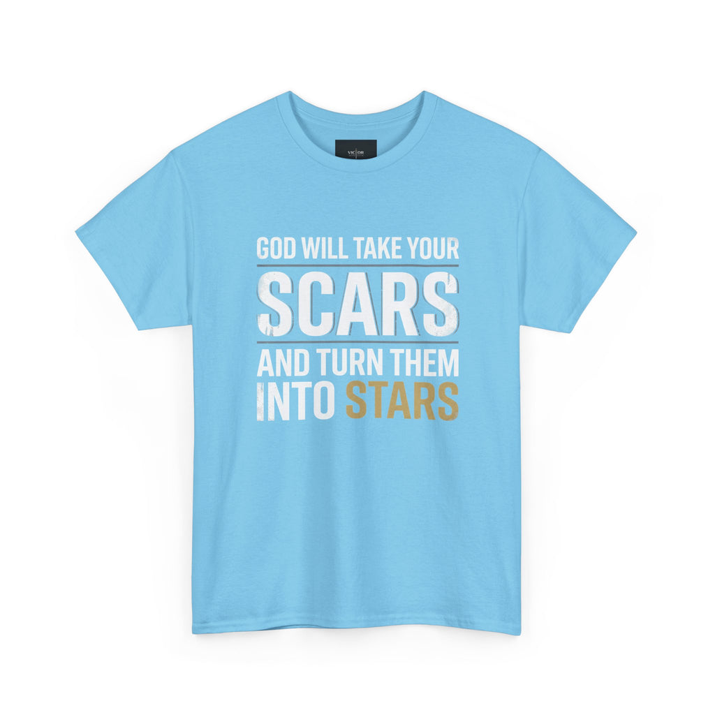 God Will Turn Your Scars into Stars Tee