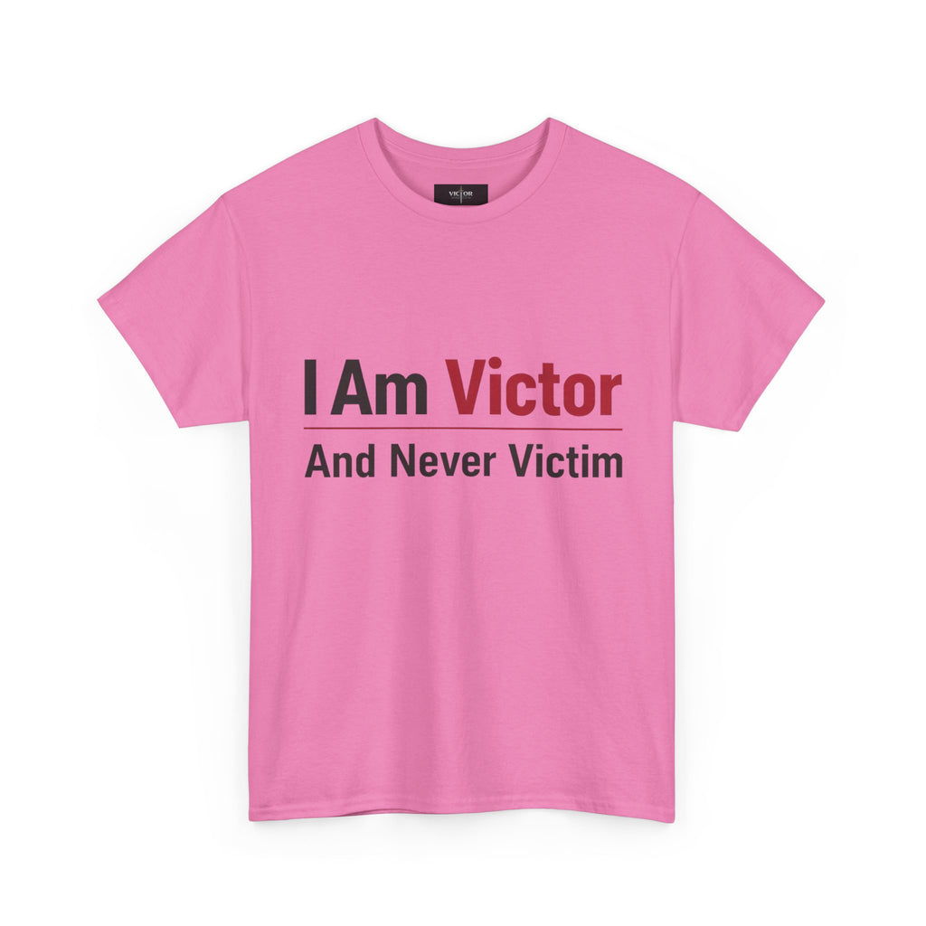 Victor Sword Logo T-Shirt | Minimal Black Graphic Tee