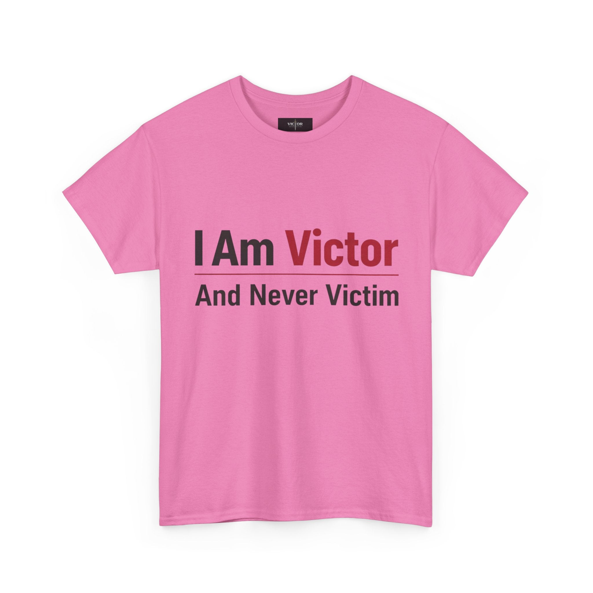 Victor Sword Logo T-Shirt | Minimal Black Graphic Tee