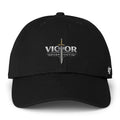 Victor Never Victim Logo Baseball Cap