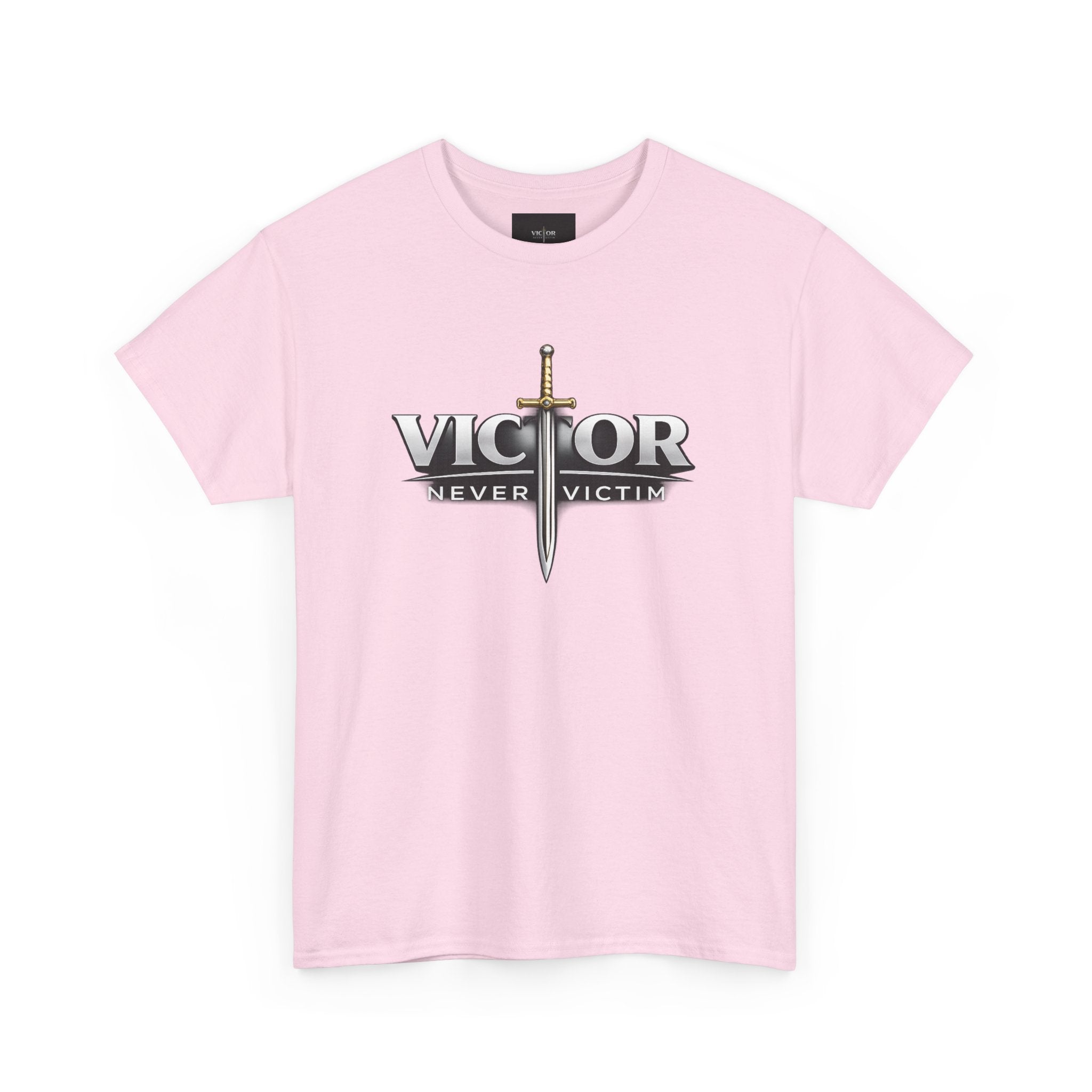 Victor Never Victim  Logo T‑Shirt — Walk in Victory!