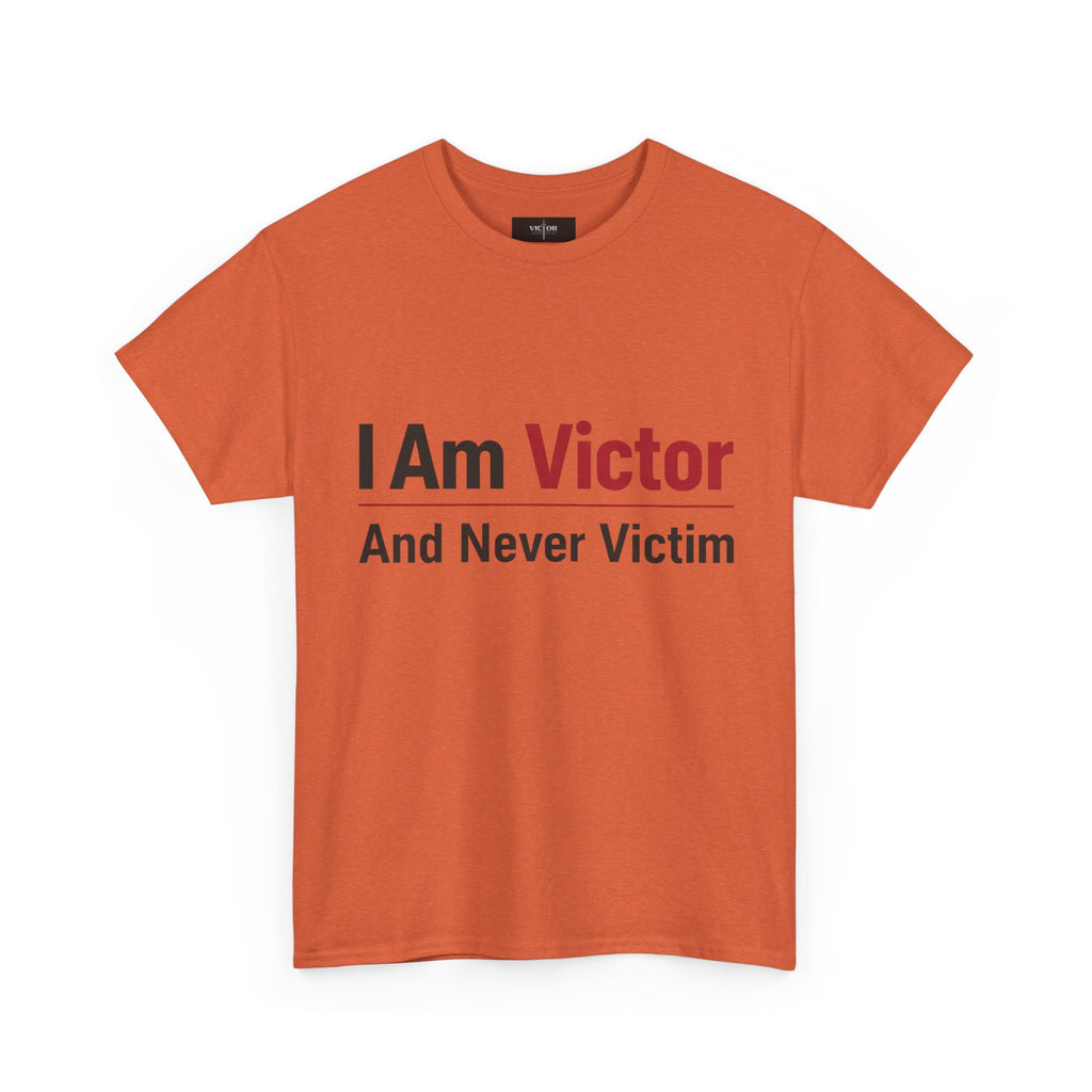 Victor Sword Logo T-Shirt | Minimal Black Graphic Tee