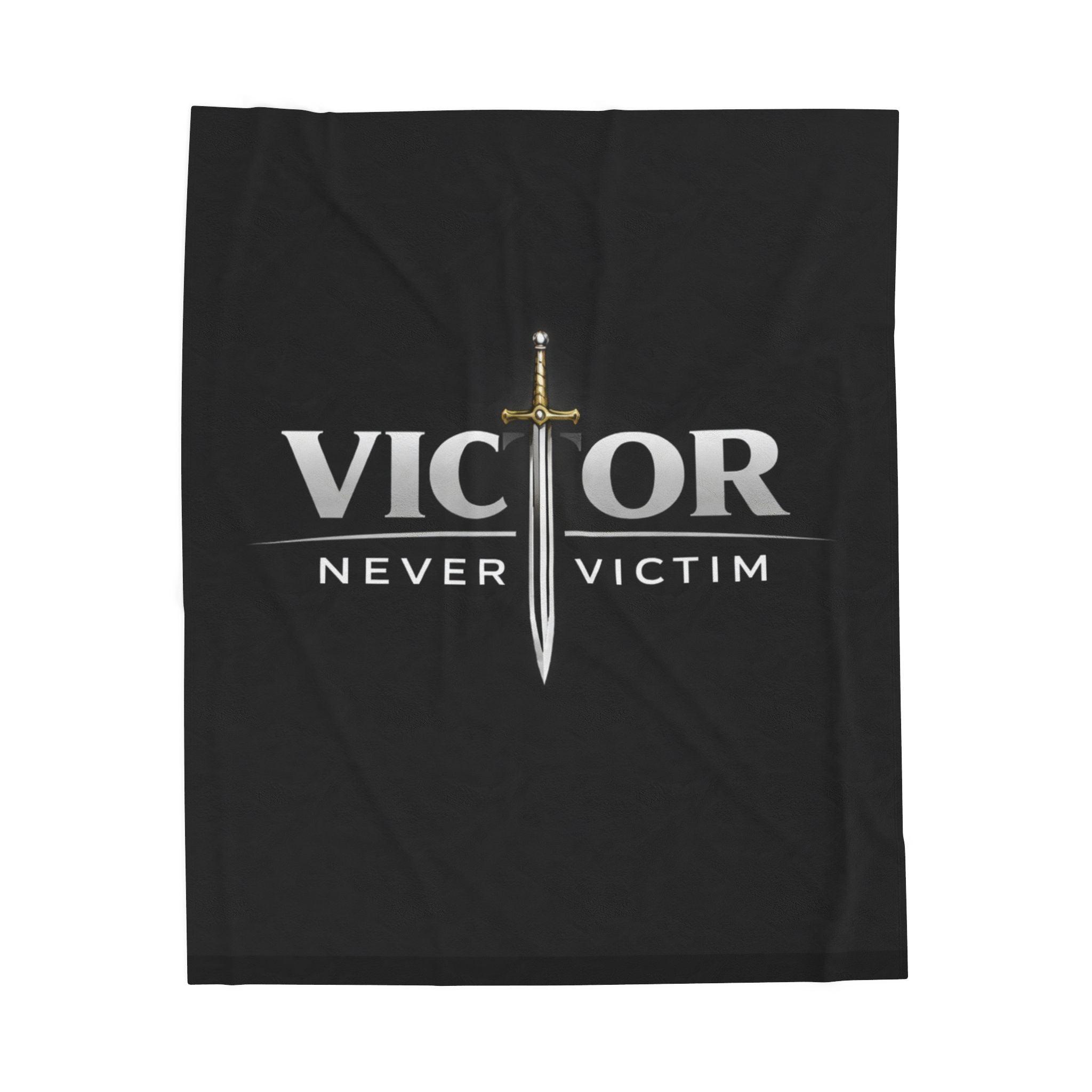 Victor Never Victim Blanket