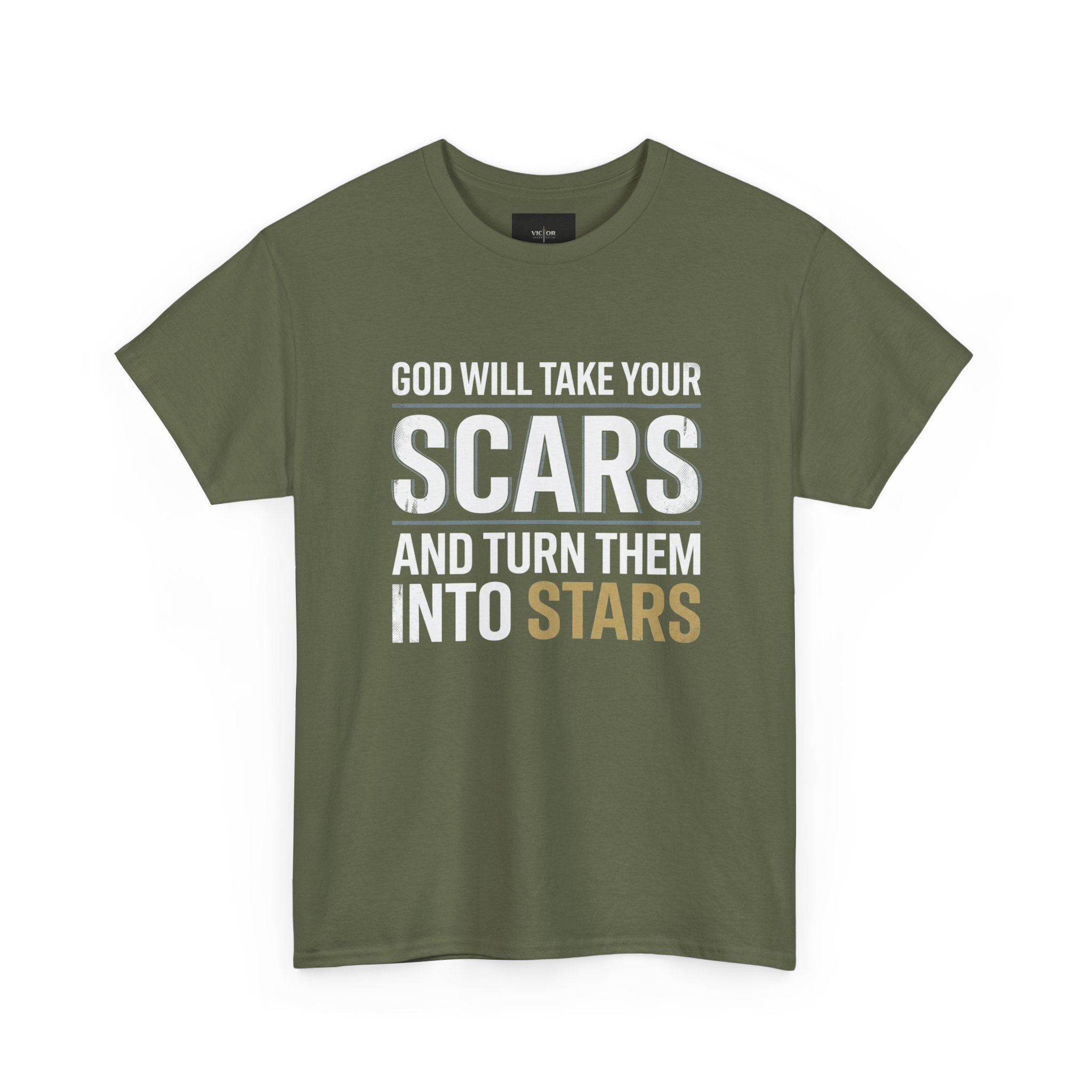 God Will Turn Your Scars into Stars Tee